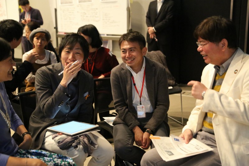 柳澤さんのファシリテートで盛り上がるブレスト