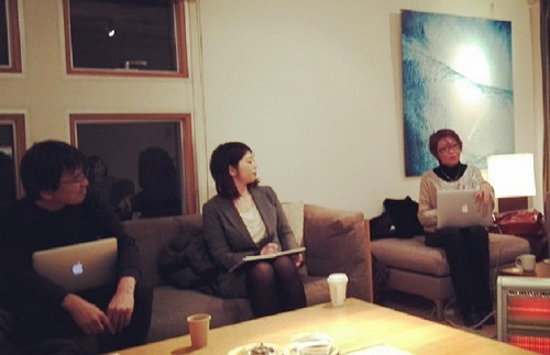 財団設立説明会の様子