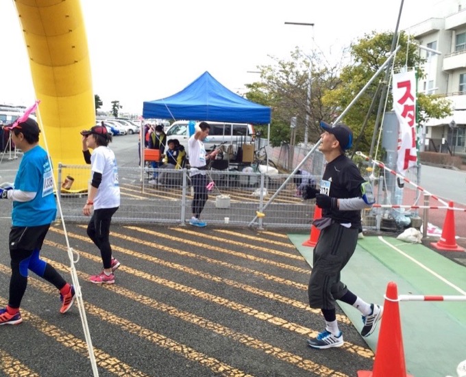 小野寺さんマラソン大会へ参加