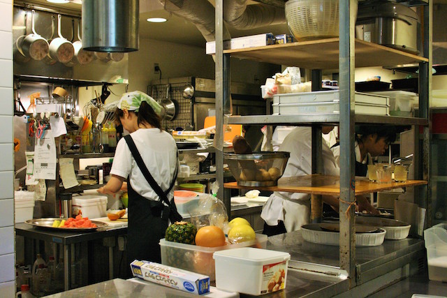 キッチンの様子