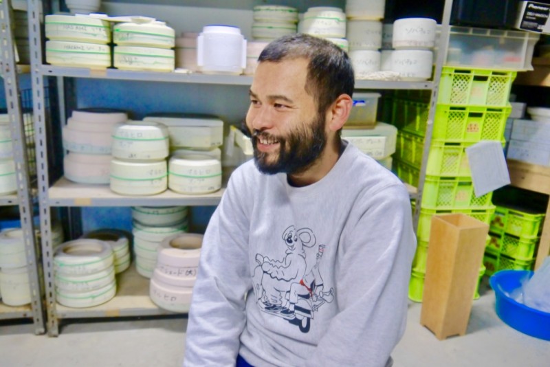 マグカップは中川さんが「若いんだから、マグカップやりなよ」って勧めてくれたのがきっかけだそう。