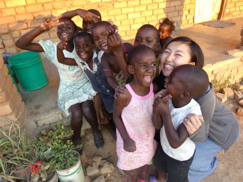 近所の子どもたち