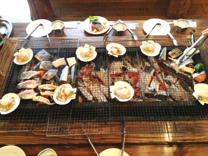 海鮮バーベキュー