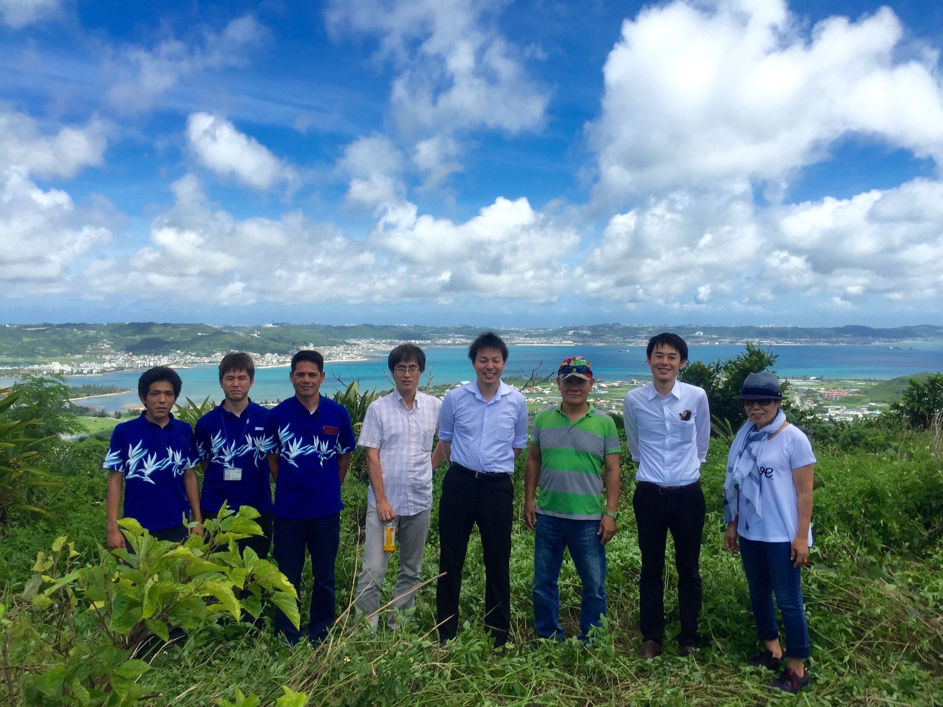 台風発電の実証実験場