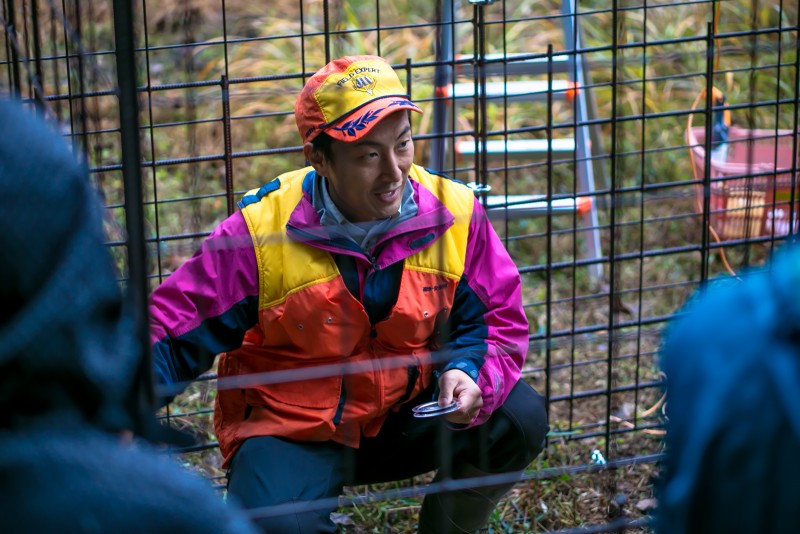 研修中の興膳さん