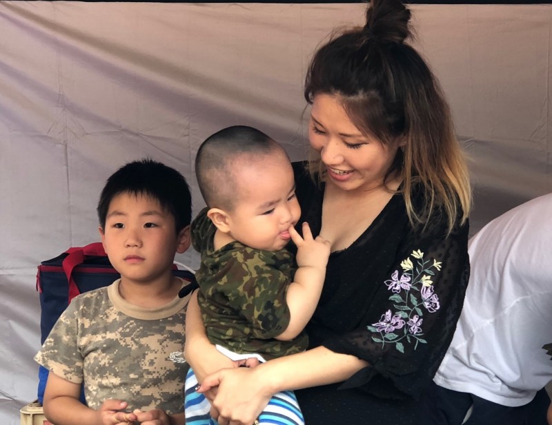 黒澤さんと子供たち