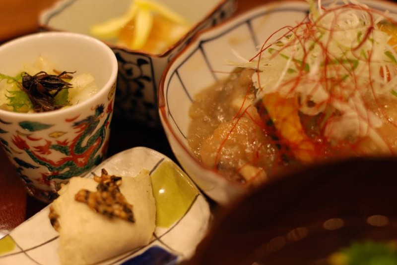 昆虫食の一例。