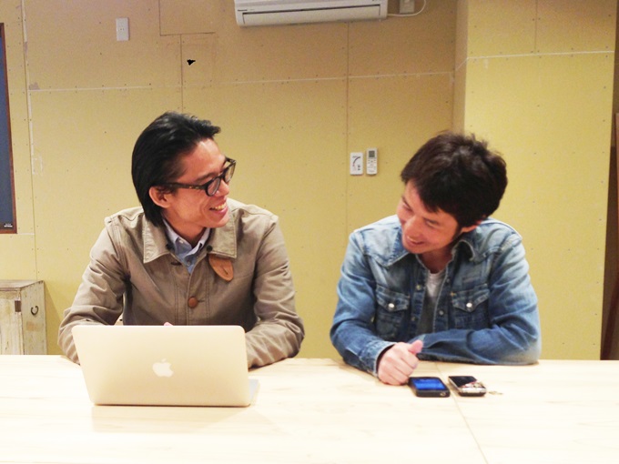 江良さんの仕事風景