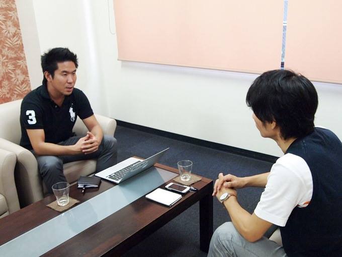 SVP東京代表理事、NPOカタリバ常務理事/事務局長・岡本拓也さんインタビュー風景