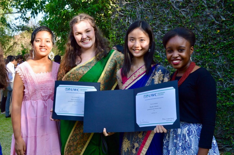 UWCインド校の卒業式