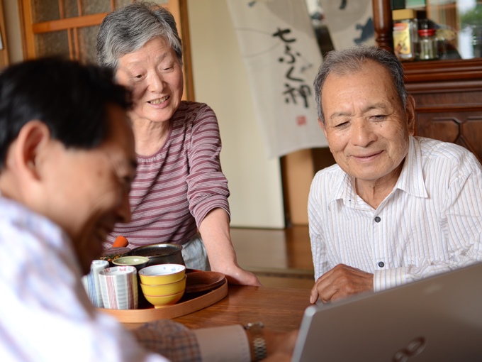 高齢者先進国モデルの活動風景