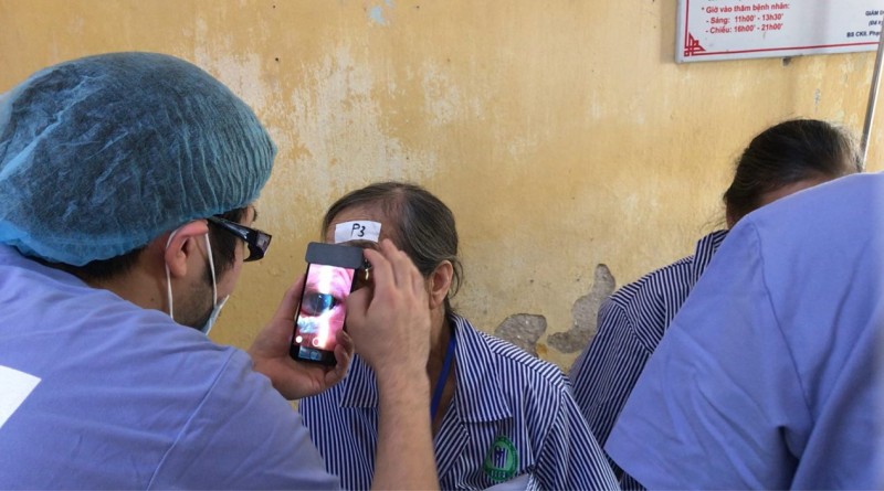 SECを使った診察の様子