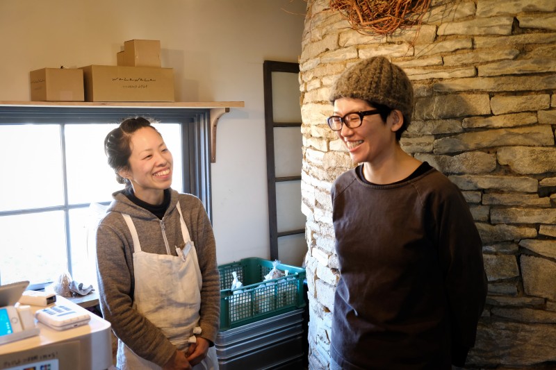 平田さんが大きな信頼を寄せる後藤さん(写真左)