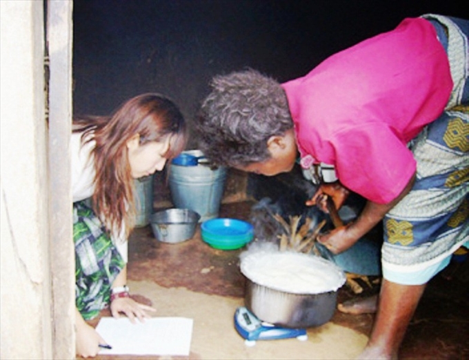 中村様 NGOインターン時の写真