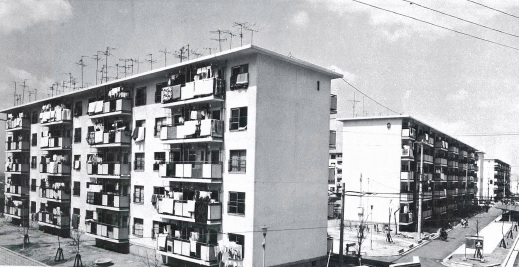 昭和45年に建設された大阪府営 清滝住宅