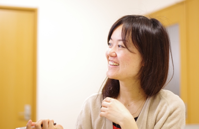 石巻に来て1年になる、土屋香奈子さん