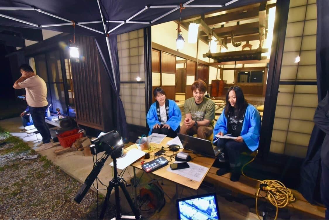 2021年に行われたCoIUの実証実験、地域活動の様子