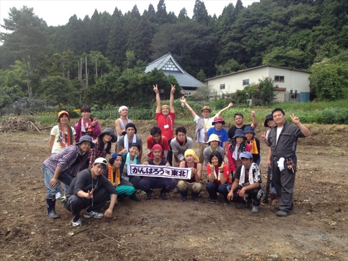 有志によるボランティアツアーの様子