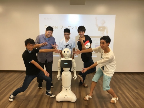 04あすびとユースとpepper