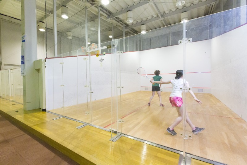 01サンセットブリーズ保田に整備されたスカッシュコート
