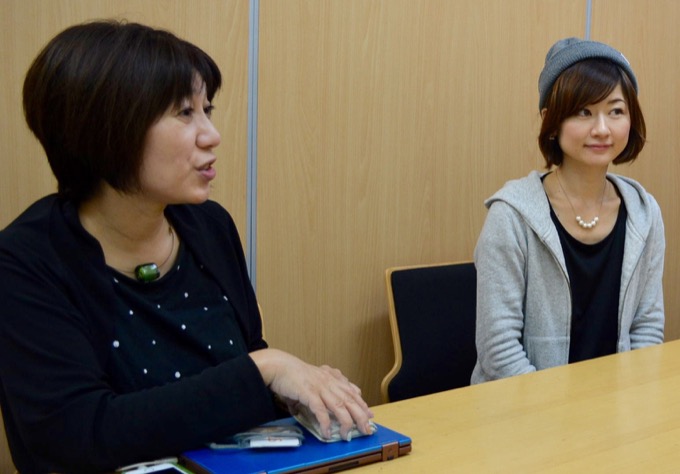 モーハウス代表・光畑由佳さん、「LALAガーデンつくば」モーハウス店長・續薫さん