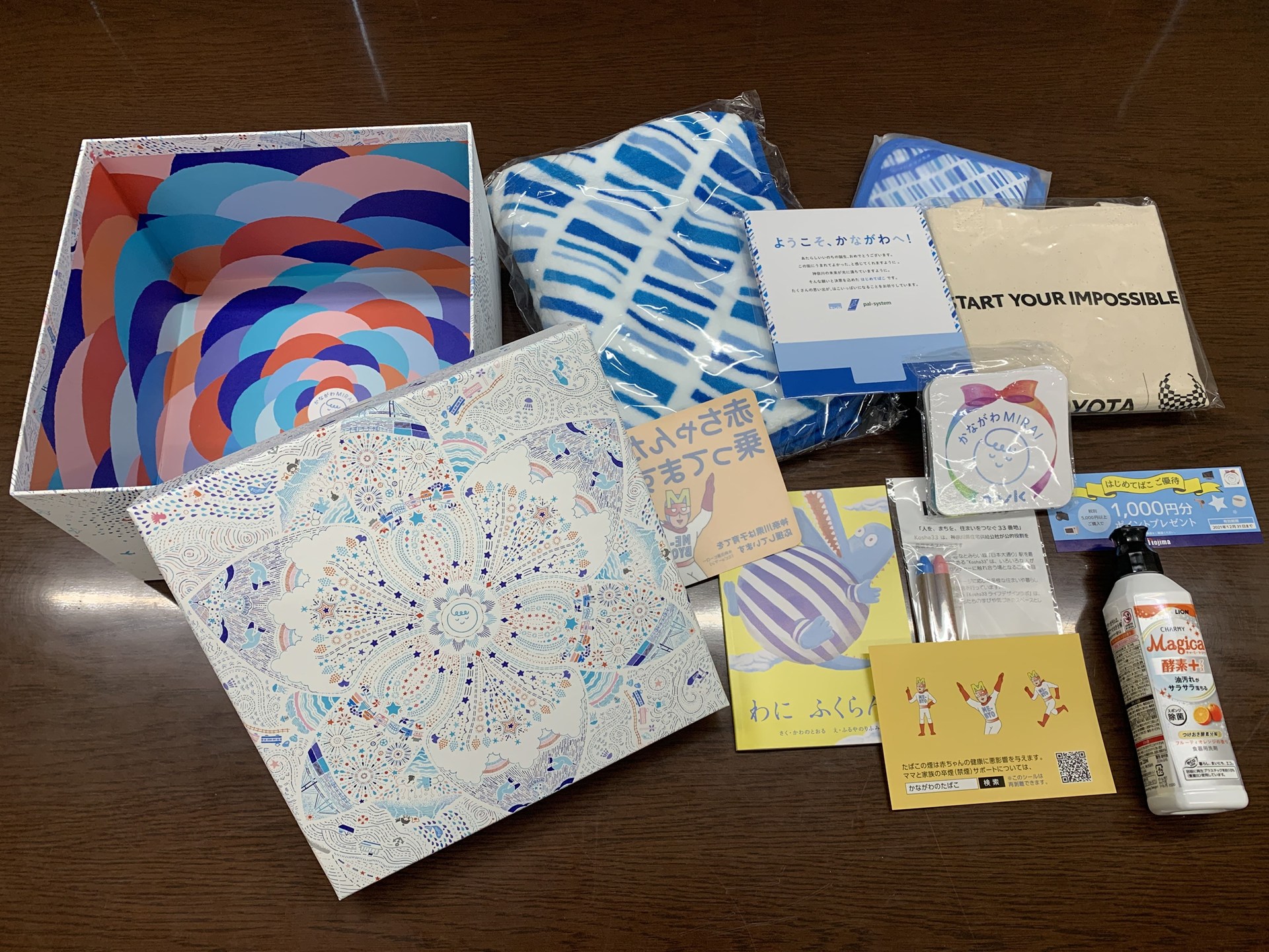 はじめてばこの中身