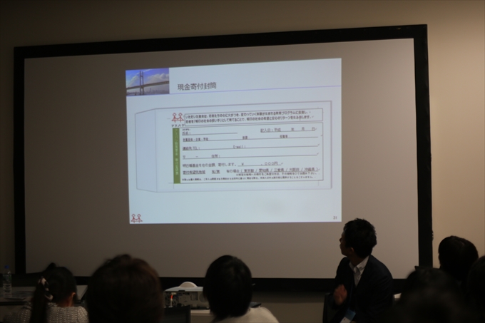 現金寄付封筒
