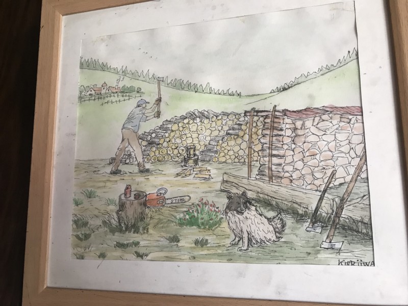 モレーナの栗岩さんが描いてくれた絵