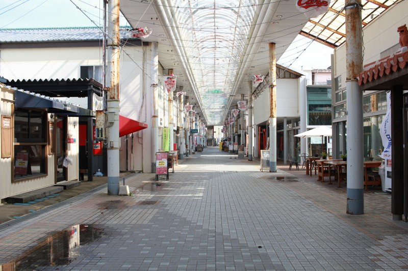油津商店街アーケード