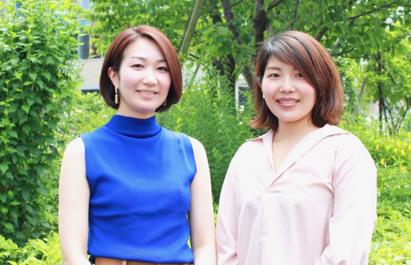 NPO法人ADDS 共同代表 熊 仁美さん(写真左)竹内弓乃さん(右)