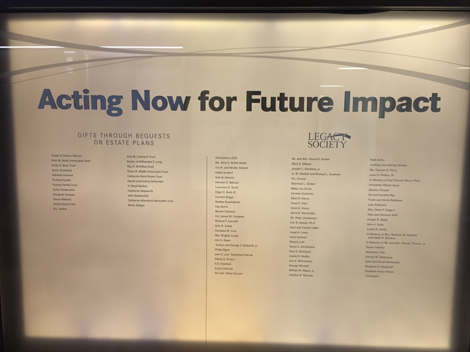 「レガシーソサエティ」のドナーボード