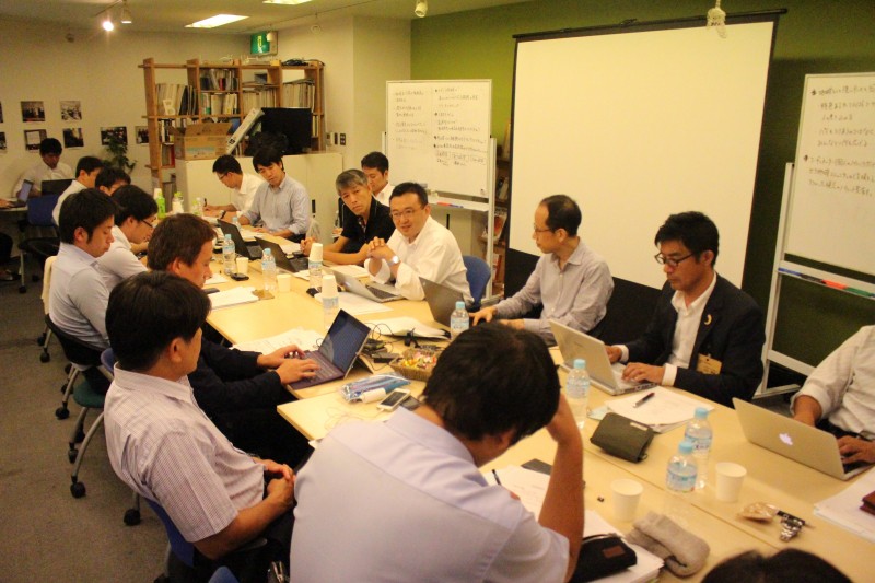 2016年9月ローカルベンチャー推進協議会発足時の様子
