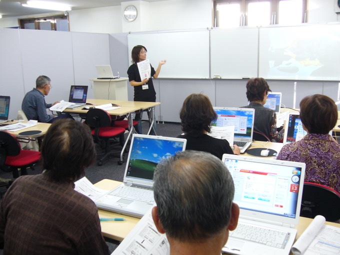 パソコン教室の様子