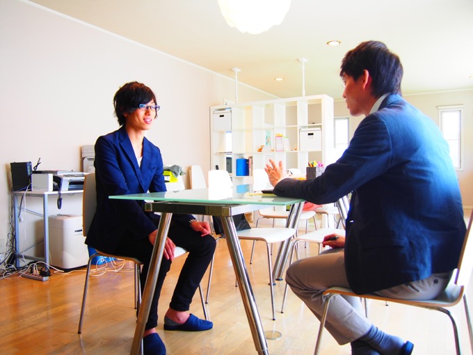 ボランティア面接・面談風景