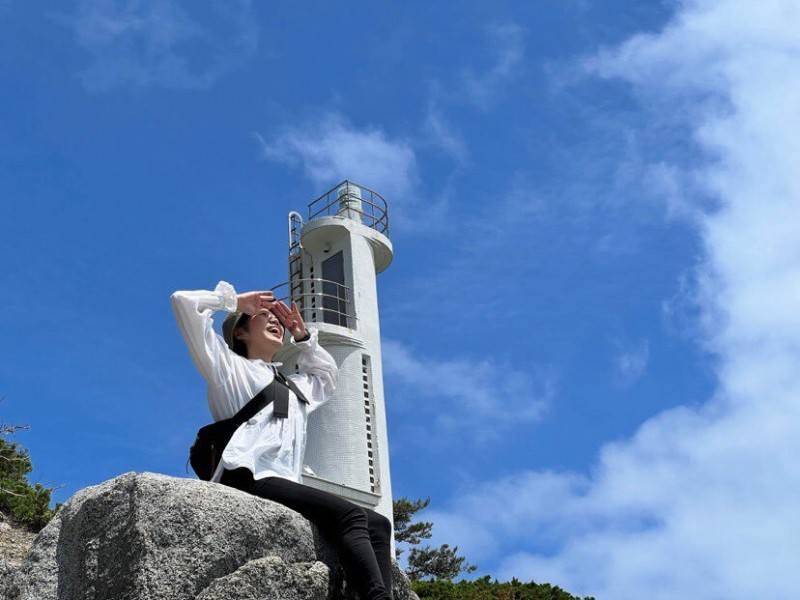 臼山さん追加③大船渡の「首崎」での写真