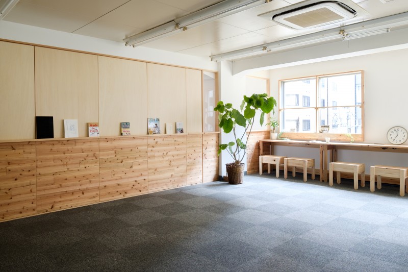 ワークショップを通して完成した空間例