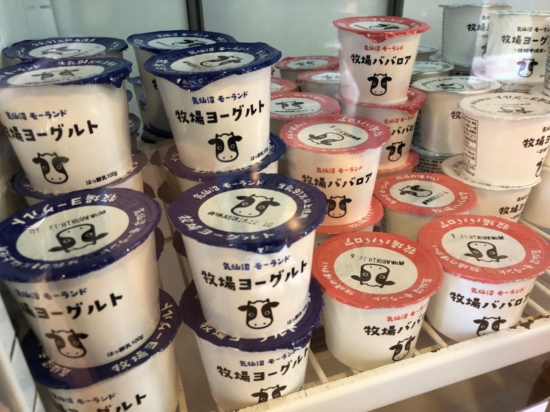 08-2製品:ババロア、ヨーグルト