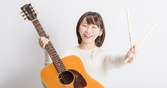 武藤さんとギター