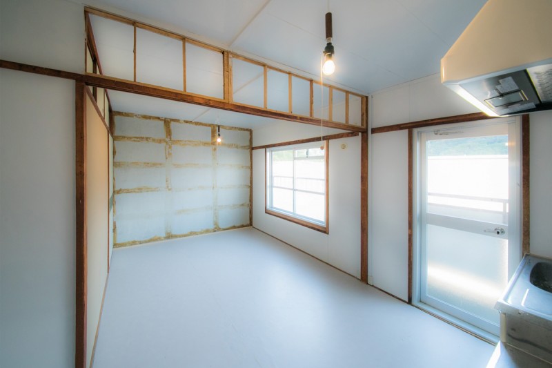 プロジェクトに参加する若者に提供している部屋(リノベーション実施後)