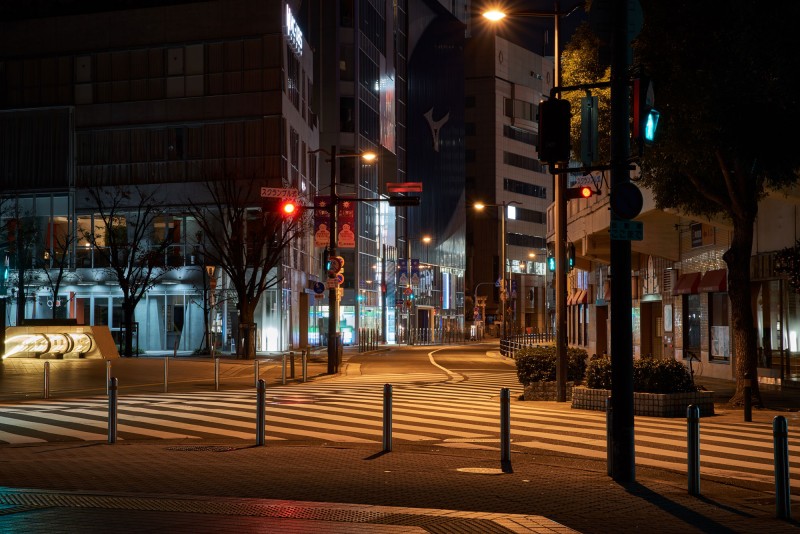 ②終電イメージ写真