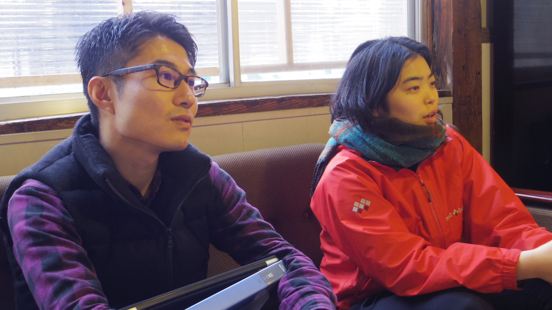 西会津国際芸術村(小堀さんと矢部さん)