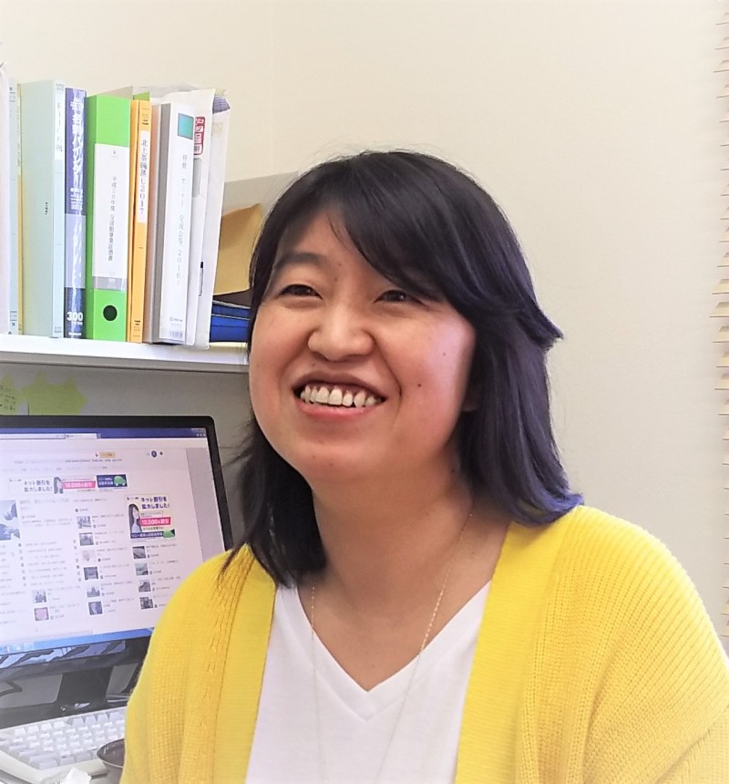 WAO北上の代表理事、佐藤尚美さんは、大学生から中学生まで、3人の子どものお母さん。