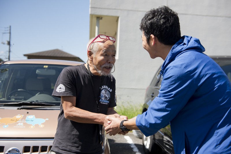 07西日本豪雨被災地にて