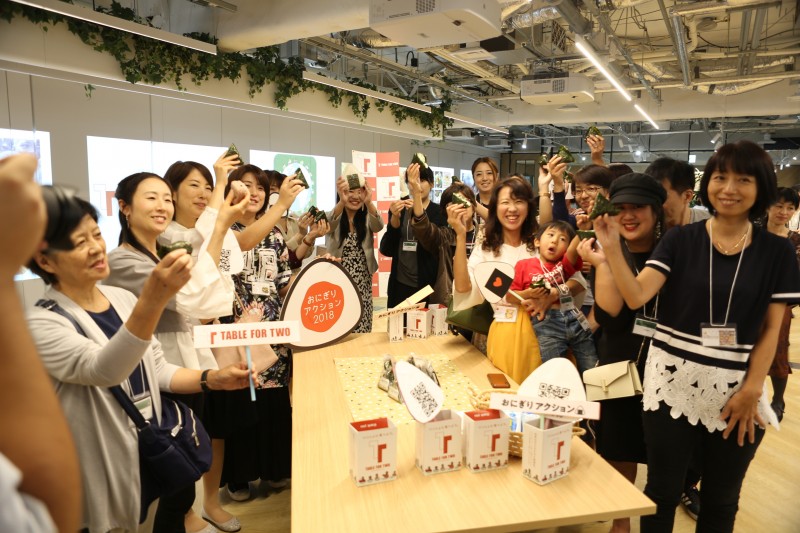 13.おにぎりパーティーの様子