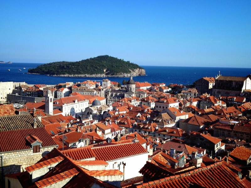 ドブロブニクの街並み
