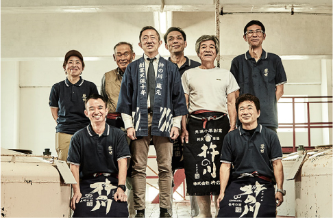 杵の川酒蔵のみなさん