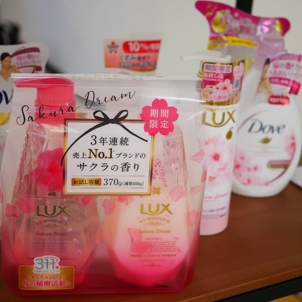 ユニリーバ・ジャパン様とのキャンペーン。ユニリーバの「サクラシリーズ」を購入するごとに“認定NPO法人 桜ライン311”に10円が寄附される